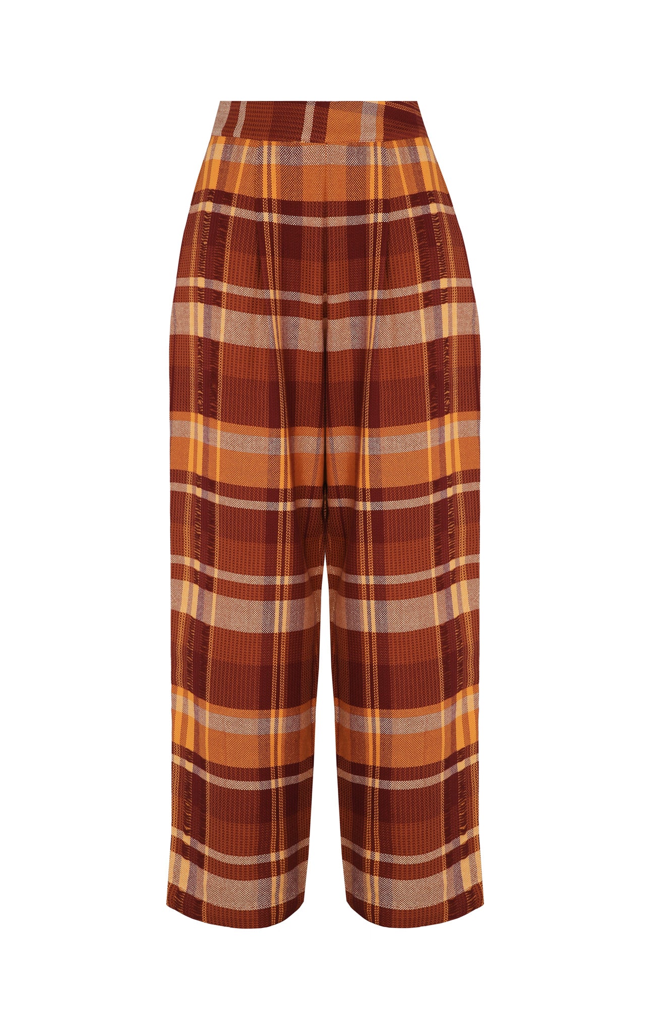 CHILLACO PANTS ORANGE-BROWN – ESCVDO