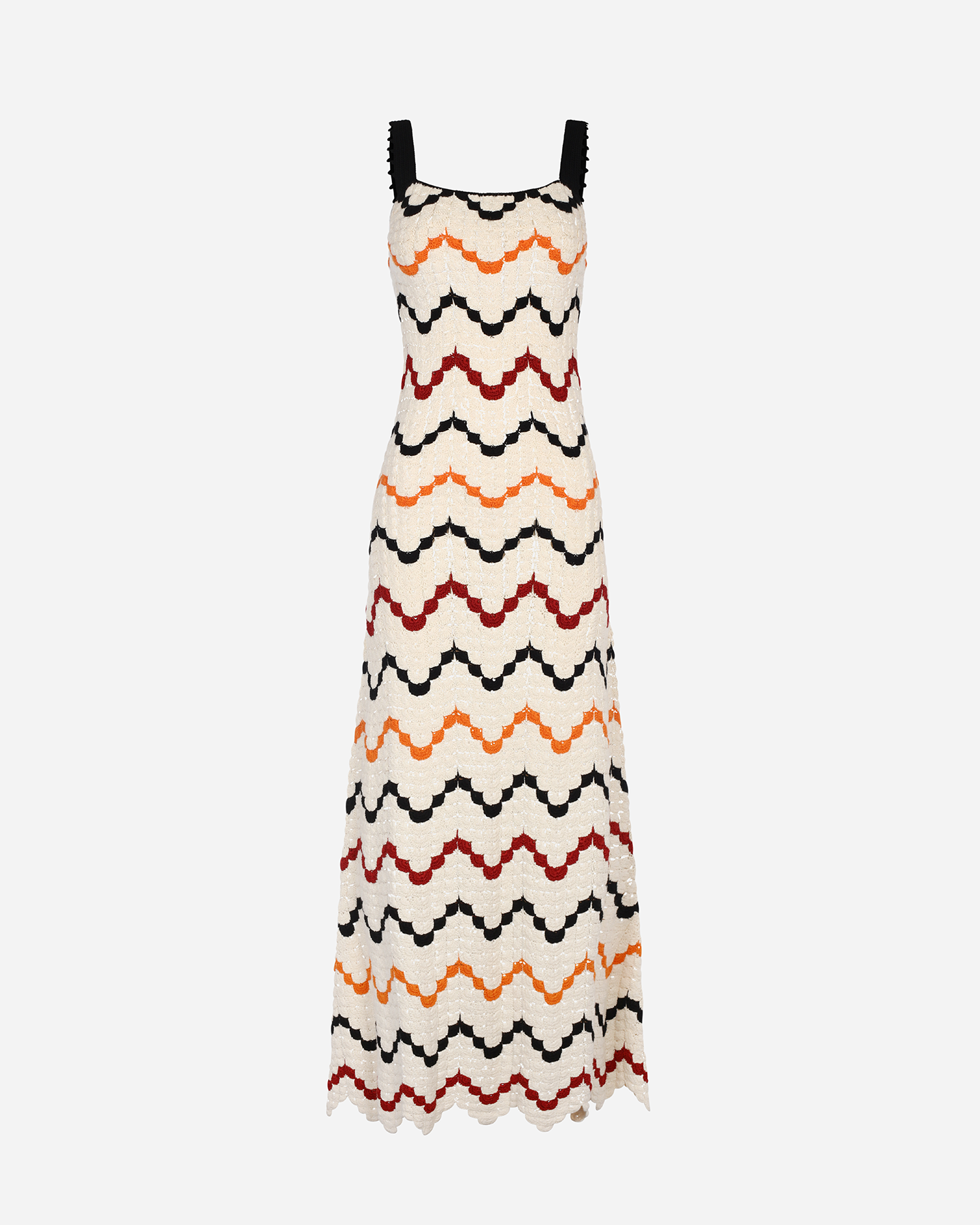 MAREA CROCHET MAXI DRESS | IVORY