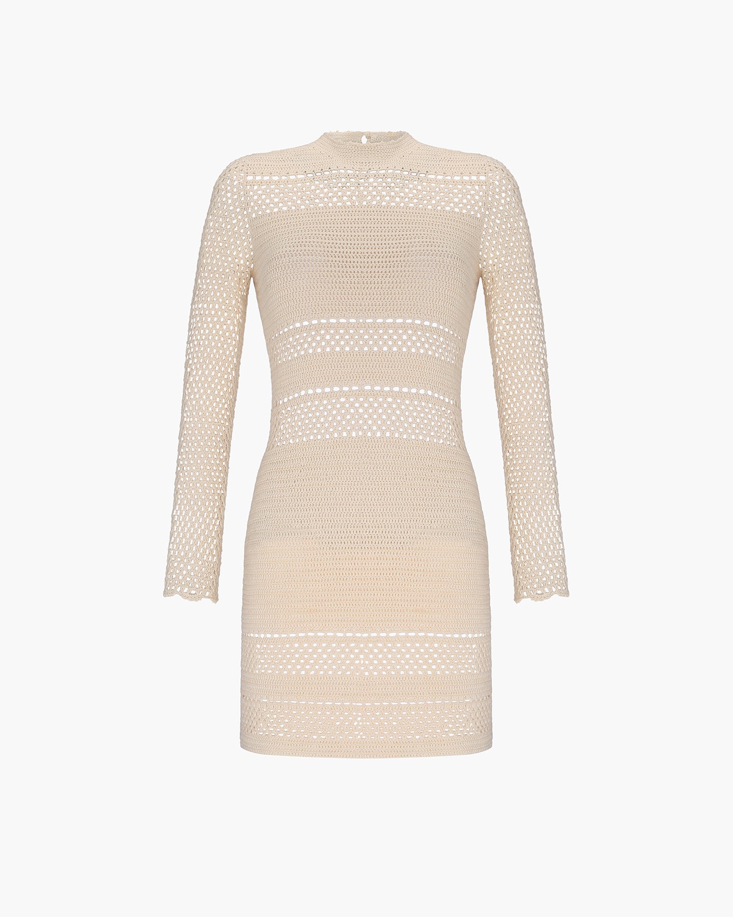 Nauta Crochet Mini Dress | Ivory L Nauta Crochet Mini Dress | Ivory L