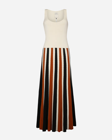 AGRESTE SLEEVELESS MAXI DRESS | IVORY