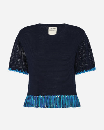 AMADA TOP | NAVY