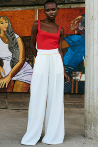 AMALIA PANTS | IVORY/ MULTI | PRE ORDER