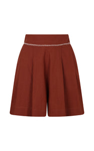 AMALIA SHORTS | BROWN