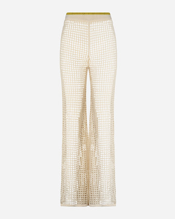 ATUQ KNITTED PANTS | IVORY
