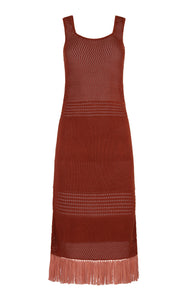 LAGUNA MIDI DRESS | BROWN | PRE ORDER