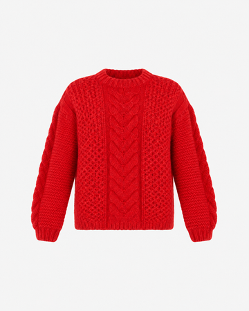 PUYU Sweater | Red