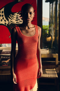 CARISA DRESS | TANGERINE | PRE ORDER