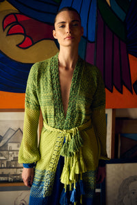 ORINOCO KIMONO | LIMA GREEN | PRE ORDER