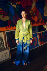 ORINOCO KIMONO | LIMA GREEN | PRE ORDER
