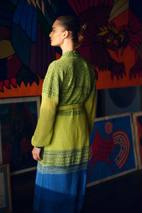 ORINOCO KIMONO | LIMA GREEN | PRE ORDER