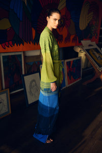 ORINOCO KIMONO | LIMA GREEN | PRE ORDER