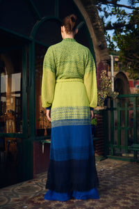 ORINOCO KIMONO | LIMA GREEN | PRE ORDER