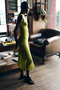 TONDERO DRESS | LIMA GREEN | PRE ORDER