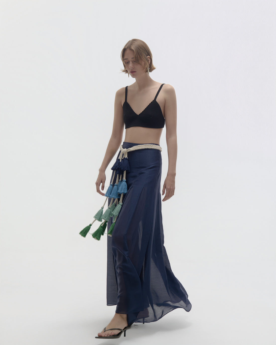 LAURI Maxi Skirt | Navy Blue