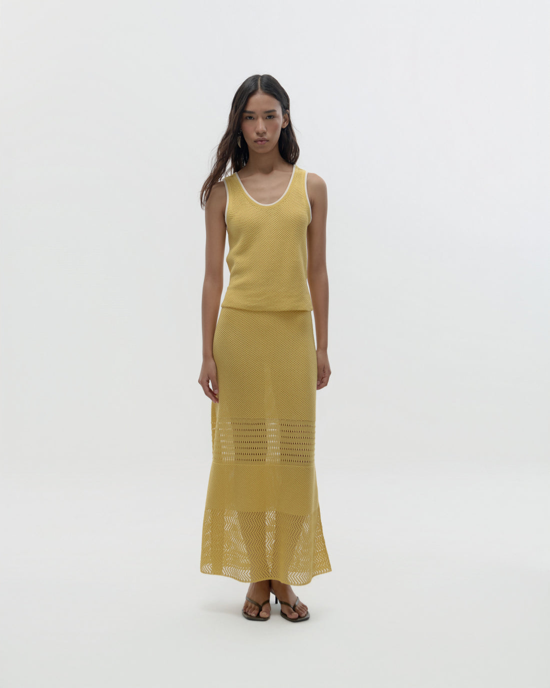 SUPE Maxi Skirt I Butter Yellow