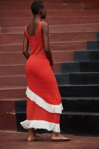 CARISA DRESS | TANGERINE | PRE ORDER