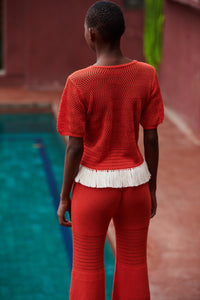 CARISA PANTS | TANGERINE | PRE ORDER