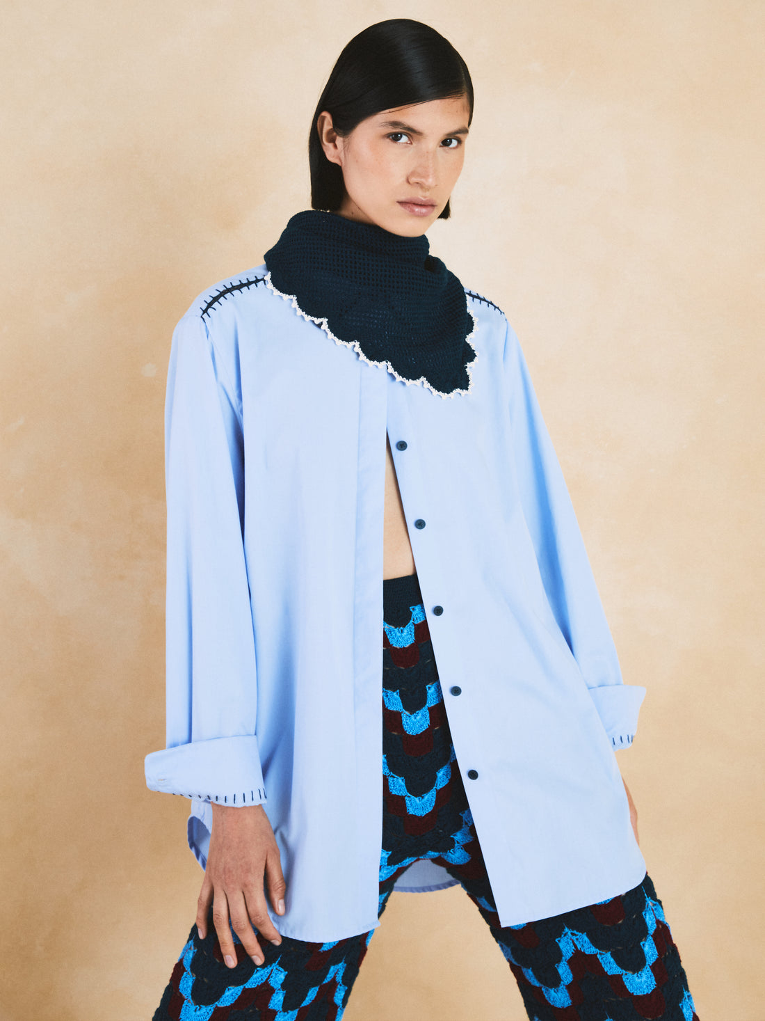 ALMA Scarf | Cobalt Blue