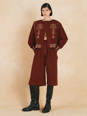 LIBERTAD Light Jacket | Brown