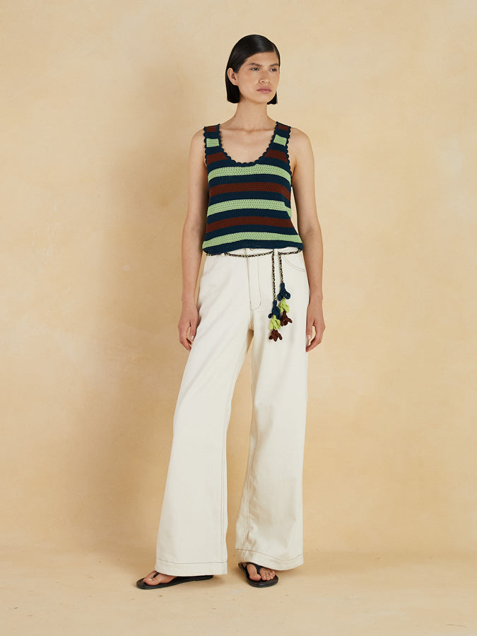SANTOS Tank Top | Matcha