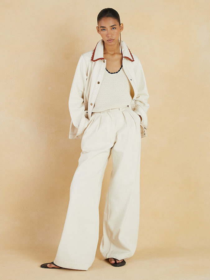 SANTOS Tank Top | Ivory