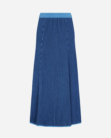 LIENZO Midi Skirt | Blues