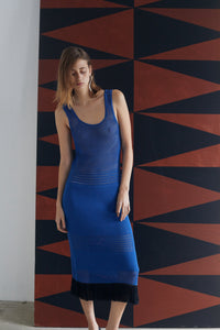 LAGUNA MIDI DRESS | BLUE