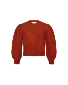 MILAGROS SWEATER | BRICK