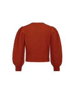 MILAGROS SWEATER | BRICK