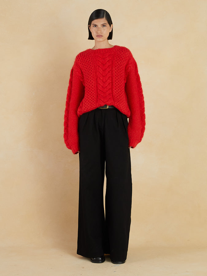PUYU Sweater | Red