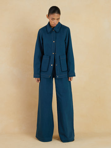 QUERUBIN Jacket | Cobalt Blue