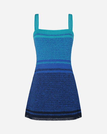 PLUMAR MINI DRESS | BLUES