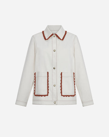 QUERUBIN Jacket | Ivory