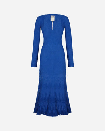 REFLEJO Midi Dress | Steel Blue