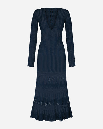 REFLEJO MIDI DRESS | COBALT - BLUE