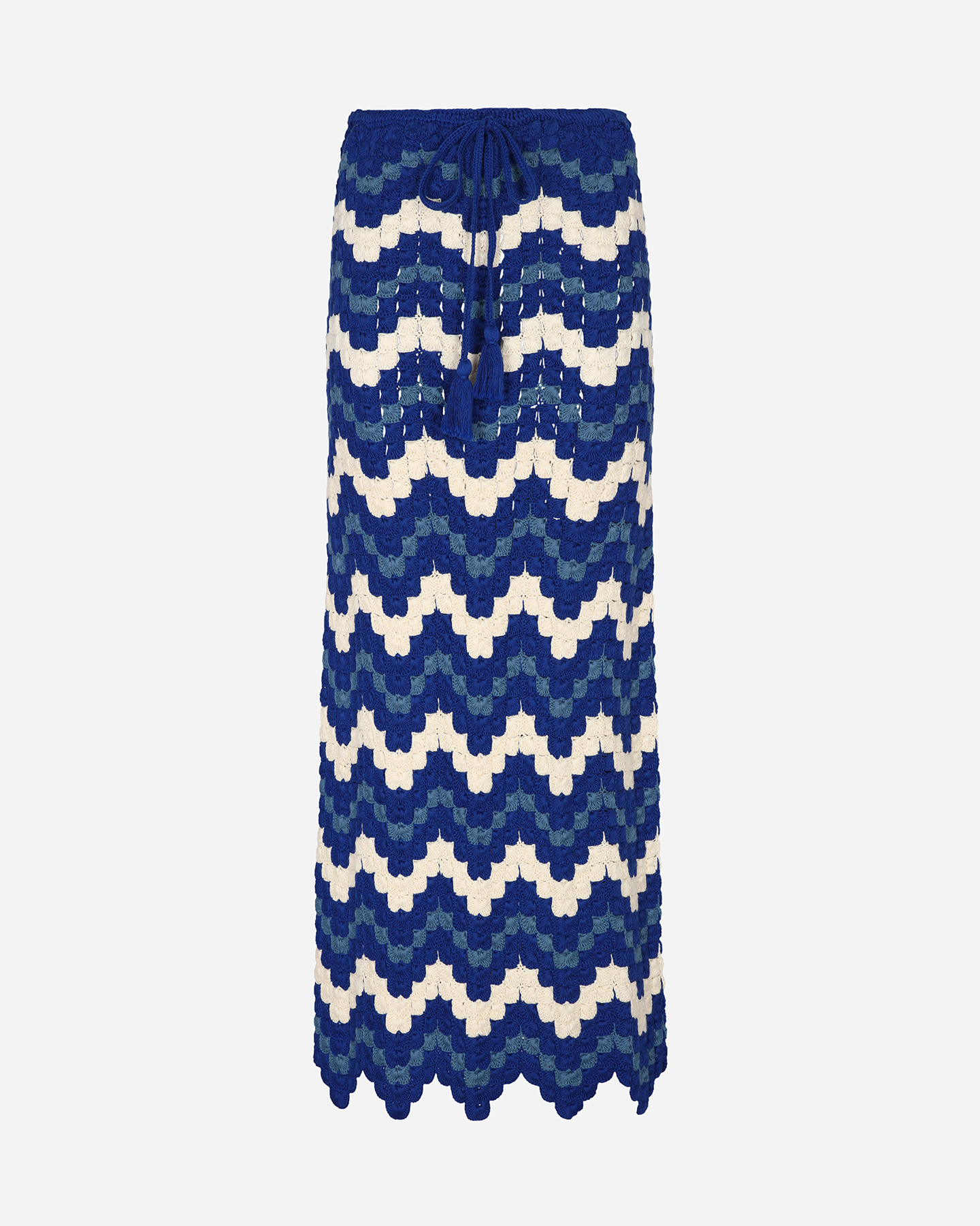 SAFI SKIRT | IVORY - ELECTRIC BLUE - SKY BLUE |  PRE ORDER