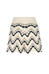 SAFI SHORT | IVORY / NAVY | NEW COLLECTION - PRE ORDER