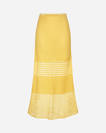 SUPE Maxi Skirt I Butter Yellow
