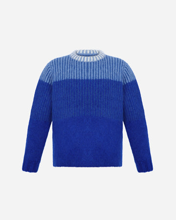 COCHA SWEATER | BLUES - IVORY