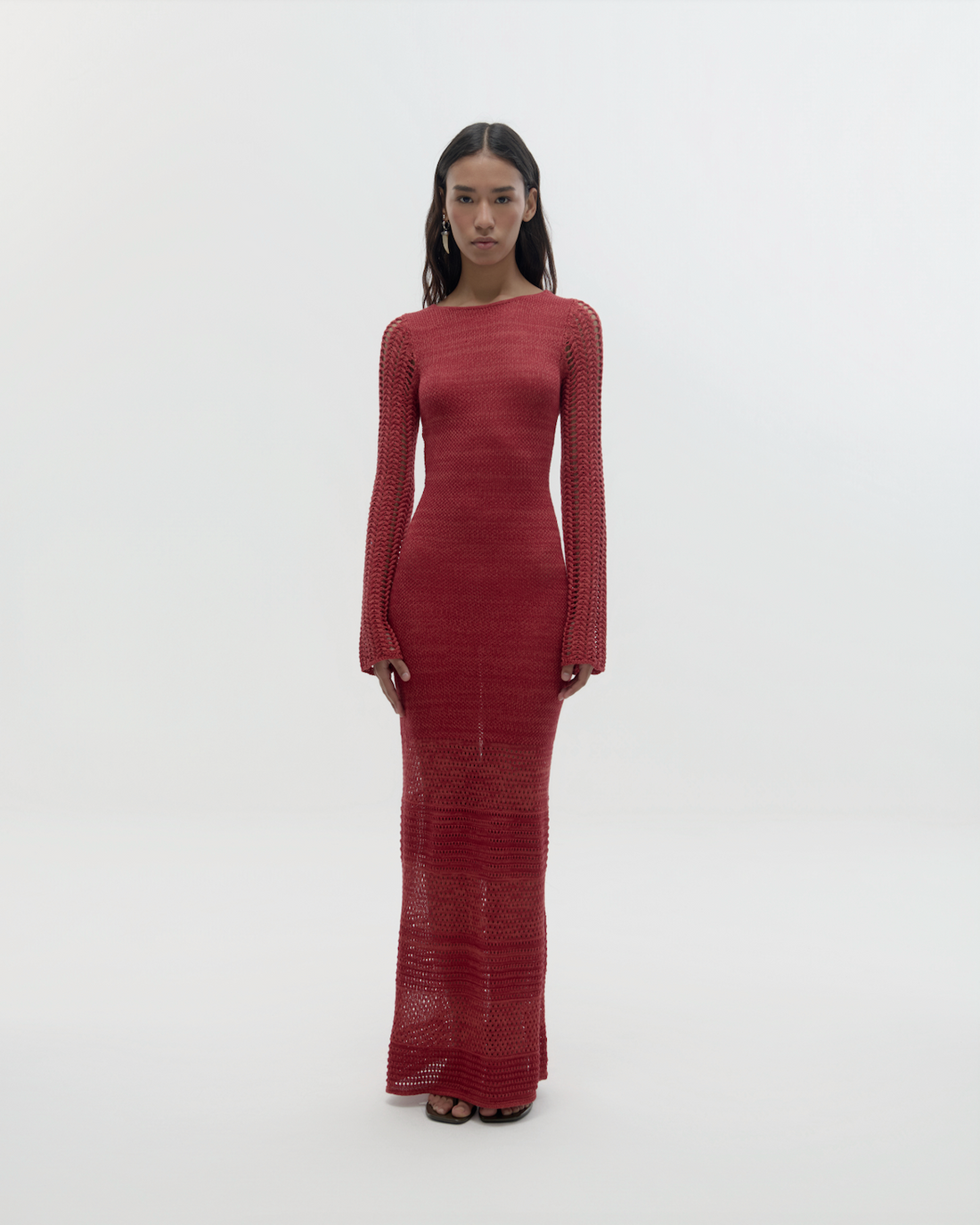 CEREMONIA Maxi Dress | Scarlet Red
