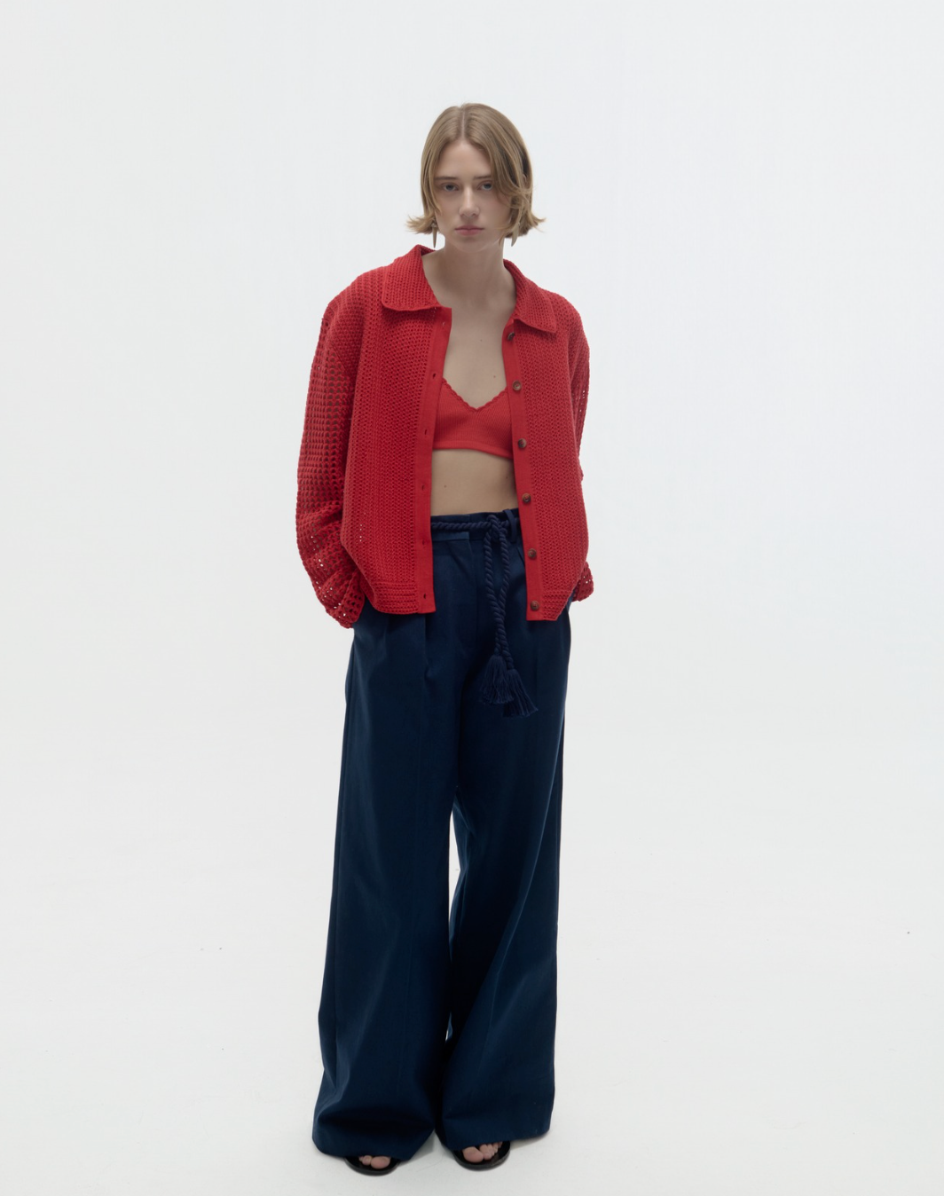 SOLAR LONG SLEEVE SHIRT | RED