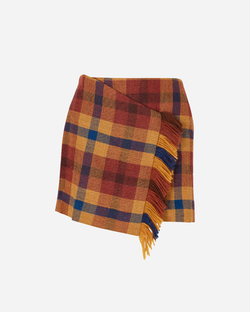 TERRENAL Mini Skirt | Cobalt Blue