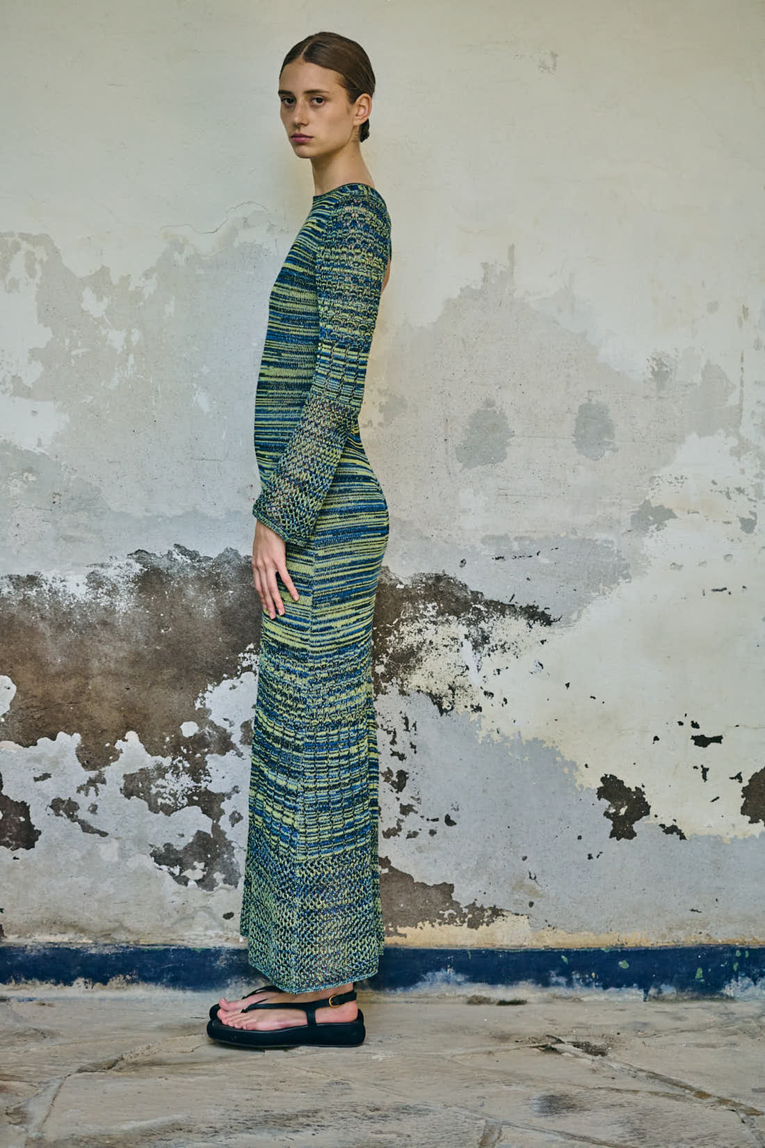 Murga Maxi Dress | Brown main image 0