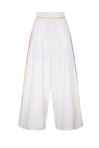 AMALIA PANTS | IVORY/ MULTI