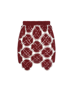 AZUCENA SKIRT | BURGUNDY