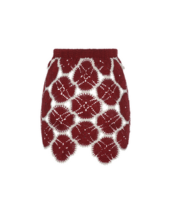 AZUCENA SKIRT | BURGUNDY