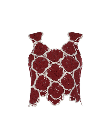 AZUCENA TOP | BURGUNDY