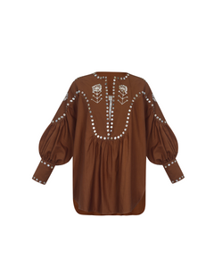 DANZA SHIRT | BROWN