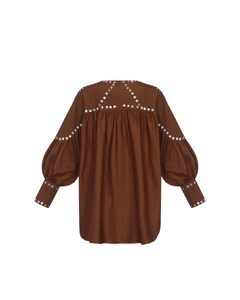 DANZA SHIRT | BROWN