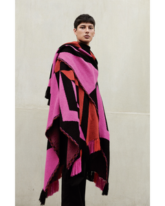 Rainbow burberry discounts cape